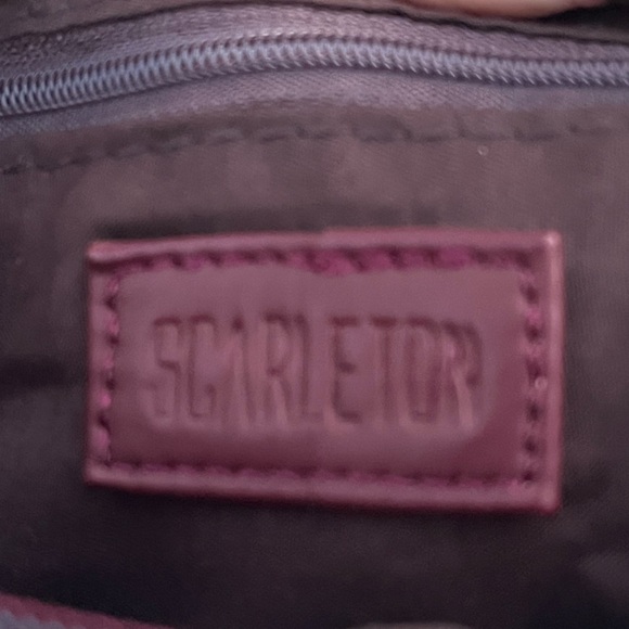 Scarleton Crossbody Bag Brand New Burgundy - Picture 15 of 16